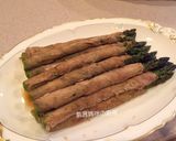 A picture of step 8 of Asparagus Pork Rolls.