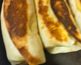 Gambar langkah 6 resipi Kebab Daging Tortilla.