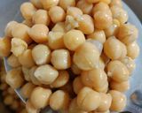 A picture of step 1 of Chickpea Hummus.