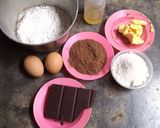 Foto langkah ke 1 dari resep Fudge Brownies.