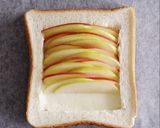 รูปขั้นตอนการทำที่ 2 ของ โทสแอปเปิ้ลพาย : Apple Pie Toast