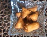 A picture of step 12 of One Bite Chinese samosy.