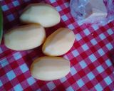 Édesburgonyás, zabpelyhes, sajtos tócsni recept fázis 1 fotója