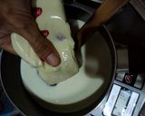 Foto langkah ke 4 dari resep (650) Mango Cheese Pudding / Puding Mangga Keju.