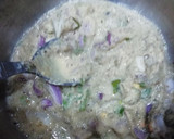 A picture of step 2 of Moong Dal and onion Fritters.