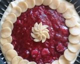 Une image de l'étape 4 de Tarte cerises.