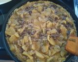 Foto del paso 5 de la receta 🍪Tortilla de patatas, morcilla y pimientos
