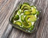 รูปขั้นตอนการทำที่ 5 ของ 🥑เค้กกล่องอโวคาโด้ คีโต/โลว์คาร์บ