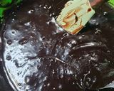 Foto langkah ke 3 dari resep Brownies Coklat Keju.