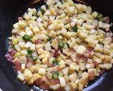 A picture of step 2 of Vegetable Omelette.
