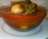 Foto del paso 9 de la receta: Acelgas con papas en chile colorado