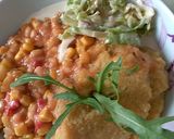 Gluténmentes mexikói bab ragú puliszkával és káposzta salátával recept fázis 5 fotója