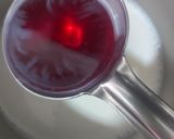 A picture of step 1 of Rose sharbat.
