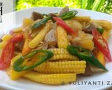 Foto langkah ke 4 dari resep Baby Corn with Pineapple and Meat Ball.