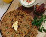बाजरा का पराठा (pearl millet paratha recipe in Hindi) रेसिपी चरण 4 फोटो