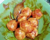 Foto langkah ke 2 dari resep Bakso bakar barbeque (teflon).