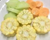 Hình bước làm 1 của món Súp Chay