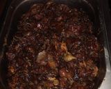 A picture of step 2 of Beef bourguignon.
