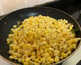 A picture of step 4 of Sweet Corn Poriyal.