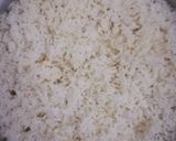 A picture of step 1 of Stir fried rice.