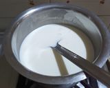 A picture of step 2 of Chocolate ice cream(with GMS and CMC powder).