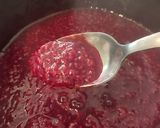 Une image de l'étape 3 de Tarte panna cotta au thé et framboises litchis.