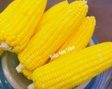 Hình bước làm 1 của món Xôi bắp lá cẩm