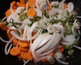 A picture of step 4 of Pork Steak Stirfry.