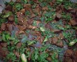 A picture of step 8 of Bhuni kalaji(liver).