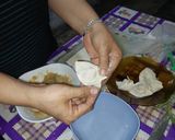 Foto langkah ke 3 dari resep Pangsit goreng.