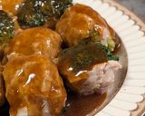 A picture of step 6 of ★ Steamed broccoli meat ball ★.