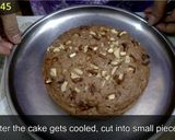 A picture of step 45 of Chocolate Date & Nuts Cake.