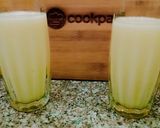 A picture of step 3 of Melon slush 🥤.