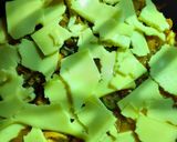 A picture of step 5 of Hash Brown omelet.