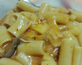 Foto del paso 4 de la receta: Guiso de fideos con el asado de ayer 😃