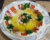 A picture of step 6 of Hummus with Tahini.