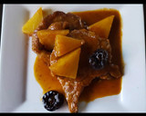 Foto del paso 11 de la receta: Chuletas de cerdo en salsa de chipotle, naranja y piña