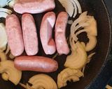 A picture of step 1 of Sausage One Pan.