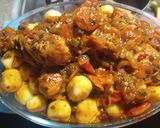 Foto del paso 4 de la receta: Pollo a la portuguesa con ñocotes
