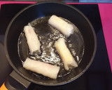 Foto del paso 3 de la receta: Rollos de papel de arroz con Frankfurt y queso