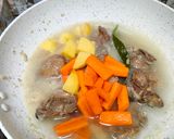 Foto langkah ke 4 dari resep Semur Gurih Ati Ampela simpel mantap, baby friendly / mpasi / umum.