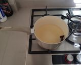 A picture of step 4 of Semolina Cake (Basbousa).