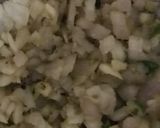 A picture of step 3 of Spinach Pasta.