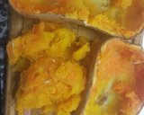 Foto del paso 8 de la receta: Calabaza rellena de carne con espinacas y bechamel 💜