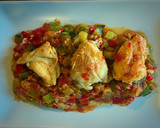 Foto del paso 7 de la receta: Pollo con pisto