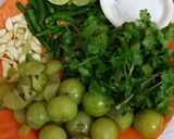 A picture of step 1 of Amla ka chutney.