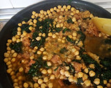Foto del paso 5 de la receta: Espinacas esparragas con garbanzos