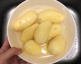 Hình bước làm 1 của món Salad khoai tây kiểu Nhật