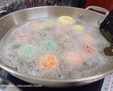 Foto langkah ke 5 dari resep Onde onde pelangi.