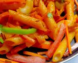 देसी स्टाईल मिक्स पास्ता (desi style mixed pasta recipe in marathi) रेसिपी स्टेप 4 फोटो 